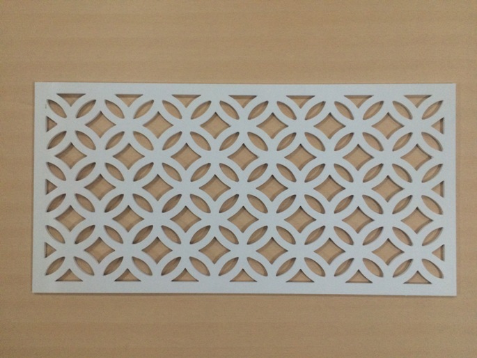 แผ่นลายฉลุ ตัดโดย cnc