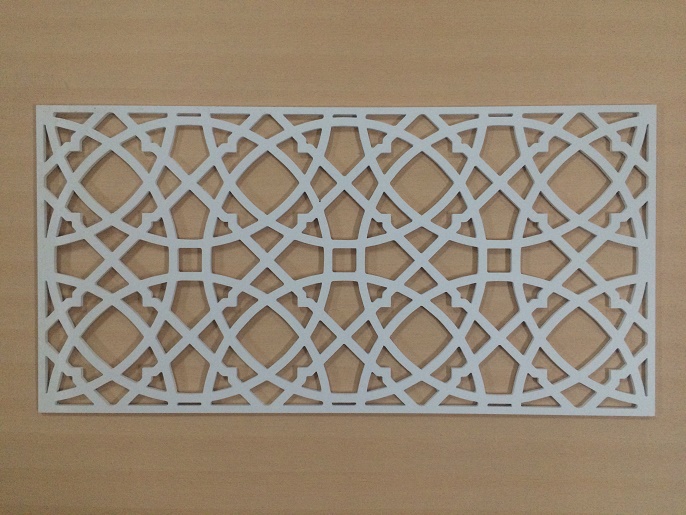 แผ่นฉลุ ตัดโดย cnc