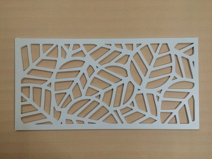 แผ่นฉลุลาย ตัดโดย cnc